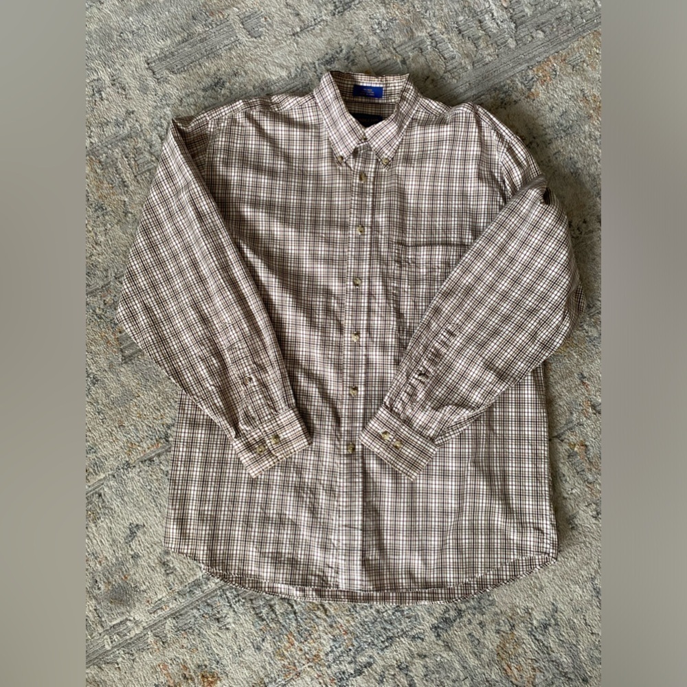 Men’s Pendleton Button-Down Long Sleeve. Size L 1… - image 4